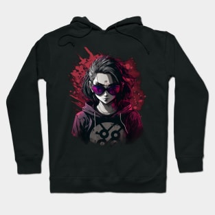 Anime Emo Nu-Goth E-Girl Vengeance Hoodie